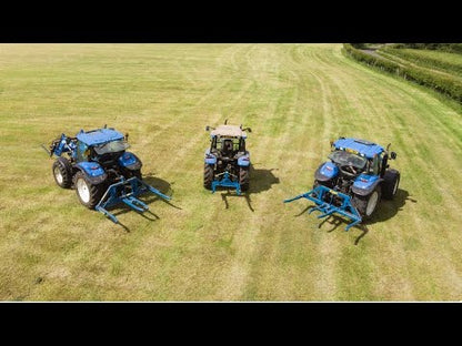 Fleming Double Bale Tipper | Width 42" | 100+ HP | For Tractors & Loaders