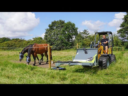 GreenTec FOX 25 Carrier Frame | Weed Eater Mower 3-Point Hitch | Cutting Width 31.5" | Min 6.6 GPM | 25–80 HP | For Tractors