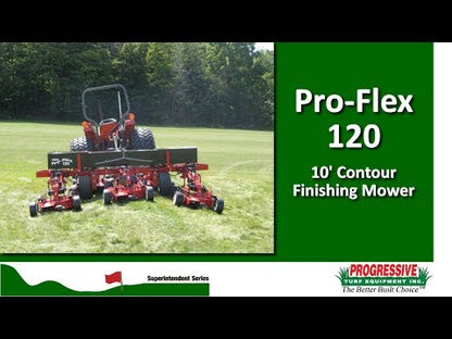 Progressive Turf Equipment Inc. Contour Rough/Finishing Mower | Model Pro-Flex 120 | 10' Cutting Width | 30–40 HP | For Tractor