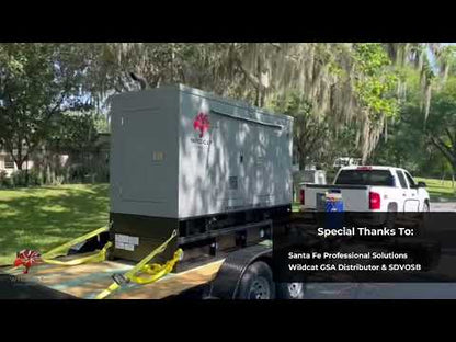 Wildcat Diesel Roughneck Generator | Over-Engineered Power 30 - 100 KW | Open & Close Enclosure | Fixed Speed (1,800 RPM) KOEL Engine