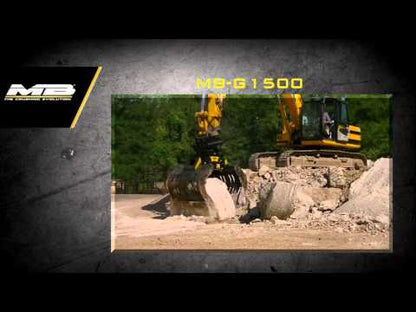 MB Crushers Sorting Grapple | Model MB-G1500 S4 | ≥ 44,100 ≤ 66,100 lbs For Excavator