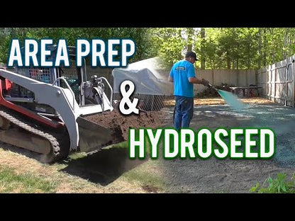 Turbo Turf Hydroseeder | Model HS-100 (Skid) | Capacity 100 Gallons | Engine Horsepower 4 HP | For Lawn Seeding & Repair