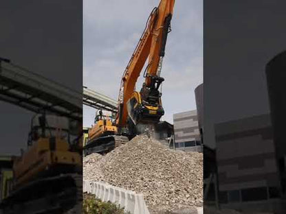 MB Crushers Padding Bucket | Model MB-HDS220 | Width 87" | Oil Flow Range 24-70 GPM | For Backhoe Loaders, Loaders & Skid Steers