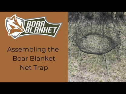 4S Advanced Wildlife Solutions Boar Blanket Hog Trap | 50 lbs | Heavy‑Duty Nylon & UHMWPE | For Wild Hog Control