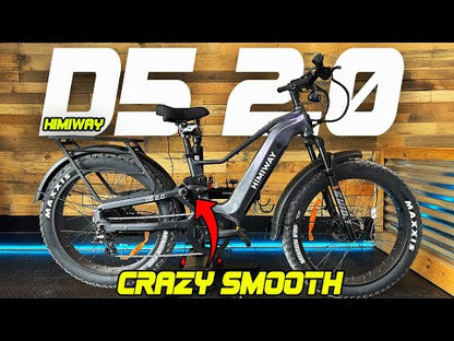 Himiway Electric Bike | Model D5 2.0 ST (Step-Thru) | 750W Hub Motor | 65 Mile Range
