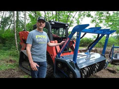 Promac High Flow Mulcher | Model HSM Series | Width 60"–72" | 29–56 GPM | For Skid Steers