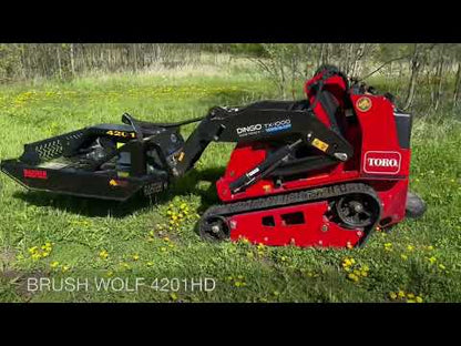 Brush Wolf Open Front / Compact Brush Cutter Series | Cutting Width 42" & 48" inches | Hydraulic Flow Range 8-25 GPM | For Loaders