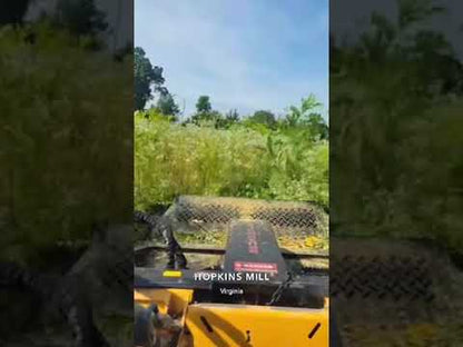 Brush Wolf Open Front / Standard-Duty Brush Cutter Series | Cutting Width 60" & 72" inches | Hydraulic Flow Range 10-25 GPM | For Skid Steer