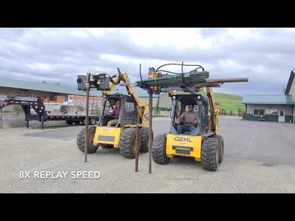 Montana Excavator Post Driver Series | Length 30", 48" & 57" | Width 18" & 28" | Machine Size 1-14 Tons | For Excavators