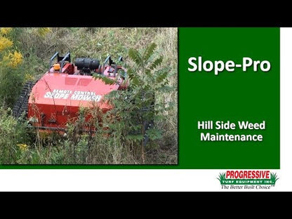 Progressive Turf Equipment Inc. Remote Controlled Steep Slope Mower | Model SLOPE-PRO | Cutting Width 52" | 26 HP Kohler EFI | Commercial Remote Mower