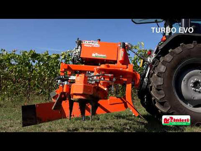 Rinieri Single Turbo EVO Inter-Row Cultivator | 67"-236" Row Width For Tractor