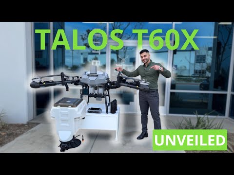TALOS Sprayer Drone | Model T60X | Spraying Tank Capacity 50-60L