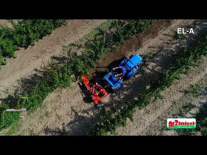 Rinieri In-Row Power Harrow EL | 25"- 39" Working Width | 30-60HP For Tractor