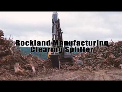 Rockland Clearing Splitter | Average Width 15", 22", 24" & 28" | Mouth Opening 48", 54" & 60" | Weight 3,000 To 4,660 | For Excavators