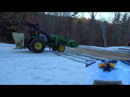 HERD Broadcast Seeder & Spreader | Model 550-3PT | Spread Width 40' | Capacity 5 Bushels |  Horsepower 30-40 HP | For Tractors