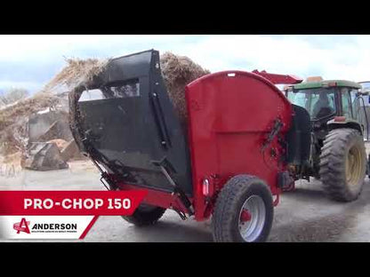 Anderson Pro Chop 150 Bale Blower For Tractor | 95" Overall Width | 80 HP For Tractor