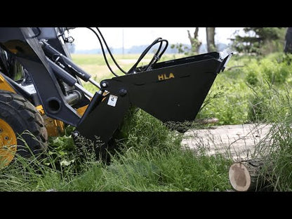 HLA Attachments 78" & 84" 4-in-1 Skid Steer Bucket For Skid Steer