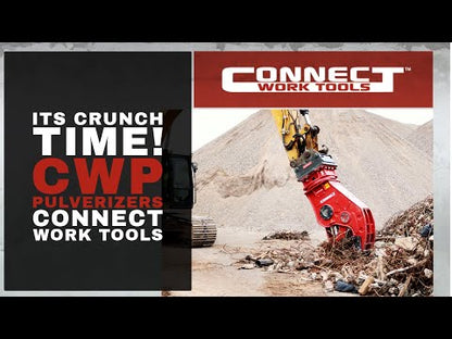 Connect Work Tools Pulverizer | Model CWP2000R | Jaw Opening 37" | 27 To 35 Ton | For Excavators
