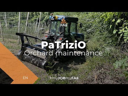 FAE | Patrizio Mulcher | Model 150 To 200 | Width 58" to 77" | Shreds Up to 6" Inches Diameter | Bite Limiter Rotor | Horsepower 50–100 HP | For Tractors