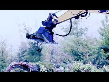 Promac Rotary Disk Forestry Cutter | Model R Series | Cutting Width 36" & 52" | 15 To 20 Tons | For Excavator