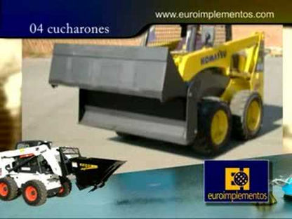 EI Attachments Refilling Bag Bucket .98 Yards & 1.3 Yards for Skid Steer