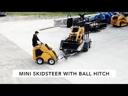 Baumalight Wheeled Mini Skid Steer | Model WRL-58G | Width 38" | Engine Horsepower 22.1 HP | Mini Skid Steer