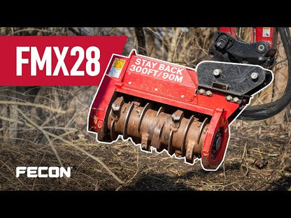 Fecon Bull Hog Excavator / Boom Mulching Head | FMX Series | Working Width 28", 36" & 50" | Machine Size 3.5-10 Tons | For Excavators