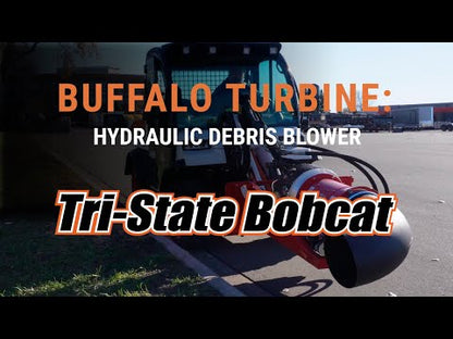 Buffalo Turbine Hydraulic Debris Blower | Models BT-HYSS3 & BT-HYSS3HS | Blower Output 12,000-14,500 CFM | Hydraulic Flow 40 GPM | For Skid Steers