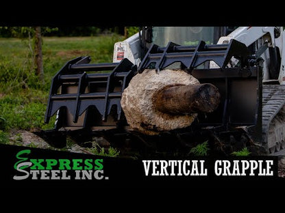 Express Steel Vertical Extreme Grapple | SKU ES20160 | Width 72" | Hydraulic Flow 15–25 GPM | For Skid Steers