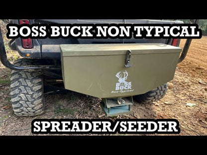 Boss Buck™ | ATV Broadcast Seeder/Spreader | Model BB-1.80 | Capacity 80 lb | 12V Power | Horsepower 15 To 50 HP | For ATV & UTV