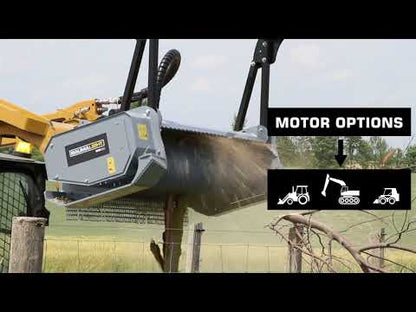 Baumalight Heavy Duty Fixed Tooth Mulcher | Model 960/MS1160 | 60" Cutting Width | For Skid Steer