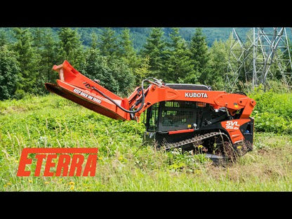 Eterra Attachments Typhoon Clearing Mower | Model 60" & 74" | Range 12-45 GPM | Cut Width 60" To 74" Inches | For Skid Steers