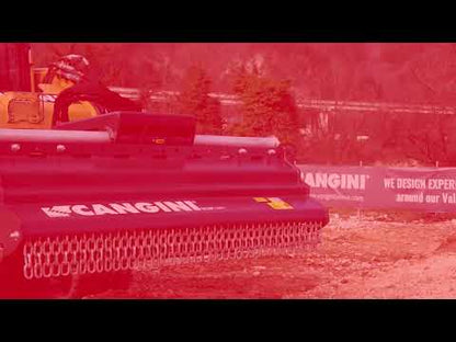 Solesbee's Mulcher | Mulcher Model TC1F-120 | Max Cutting Capacity 14" inches | Hydraulic Flow 100-150 LPM | For Skid Steers