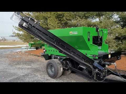 TurfTime Topdresser-Material Handler | Model FX650 Material Spreader | Overall Width 101" | Hopper Capacity 6.5 Yard | Horsepower 50-75 HP | For Tractors