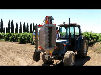 Rinieri DRF Barrel Leaf Remover On Tower 1 Frame With Hoses | 28" - 47" Roller Height for Tractor