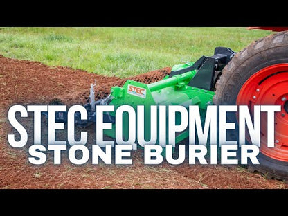 STEC Stone Burier | Model MZ16CXL | Working Width 100" | Horsepower 90-120 HP | For Tractors