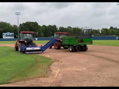 TurfTime Heavy-Duty Dump Trailer | Model  DT-12 | Overall Width 80" | Trailer Capacity 6 Tons | Horsepower 40-50 HP | For Tractors