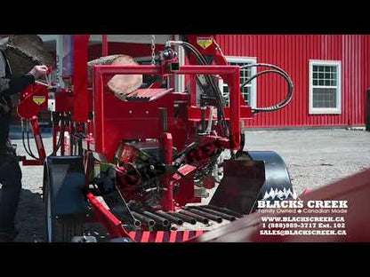 Blacks Creek Firewood Processor | Model 2500 - Stand Alone & PTO Driven | 28 Gallon Hydraulic Reservoir | Tandem Hydraulic Pump