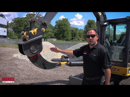 Mongo Attachments Heavy Duty Ripper | Model MRBDE1000 | Size 37" Standard | High‑Strength AR400 Steel | 2.5–6.5 Ton | For Excavators