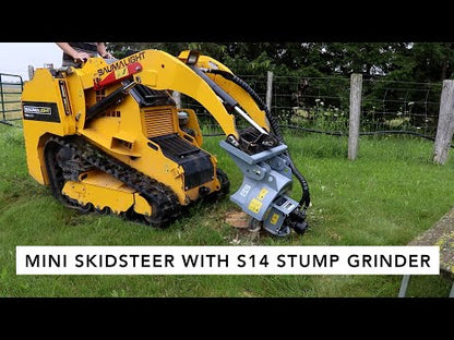 Baumalight Stump Grinder | Model S14, S16 & S18 | Rotor Size 18" To 24" | Hydraulic Flow Range 10 To 22 GPM | For Mini Skid Steer