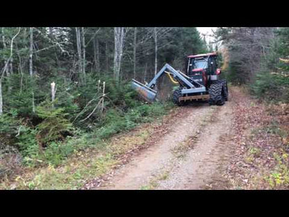 Forax Tilt / Extend 15' Boom Groomer Brush Cutter | 72" Cutting Width | 50-75 HP | For Tractor