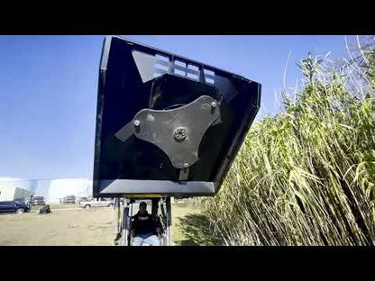 Star Industries Brush Cutter | Model 195-72 | Width 72" | 16–26 GPM | For Skid Steer