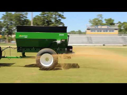 TurfTime Topdresser | Model TT-2410-TT-2430 | With 36"-48" (Top) & 25" (Bottom) | Hopper Capacity 1-3.5 yds | Horsepower 30-50 HP | For Tractors