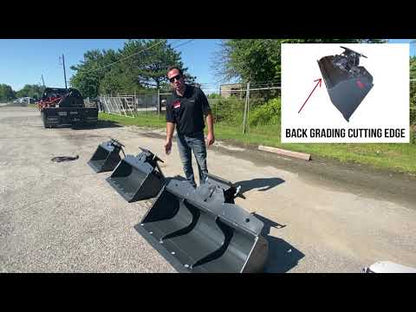 Mongo Attachments Tilt Bucket | Model MTGB900 | Width 36" | Hydraulic 45° Tilt | 2.5 To 4.5 Tons | For Excavators