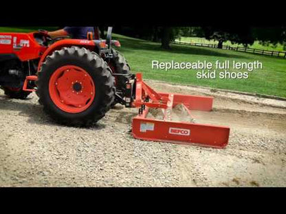 Befco Grading Scrapers | Sub-Compact & Standard Duty Models | Working Width 48", 60", 72" & 84" | Horsepower 16-65 HP | For Tractors