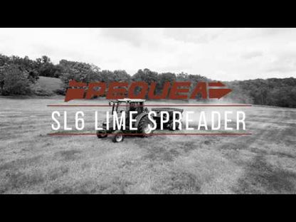 Pequea SL10/(830258) Steel SL10 Lime Spreader With 21.5L x 16.1 x 10-Ply Tires | at least 100-150 HP | For Tractor