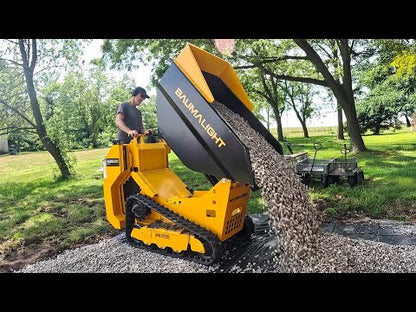 Baumalight Mini Dumper | Model DT515RH | Tracked | 22.1 HP Honda GX690 | 0.5 yd³ Liquid Capacity | 35.8" Width