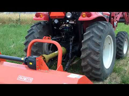 Farmer Helper | Forestry Mulcher | Model FH-FFM140 | Cutting Width 55" | Horsepower 70 To 110 HP | Hammer Teeth | Category II 3-Point Hitch | For Tractors