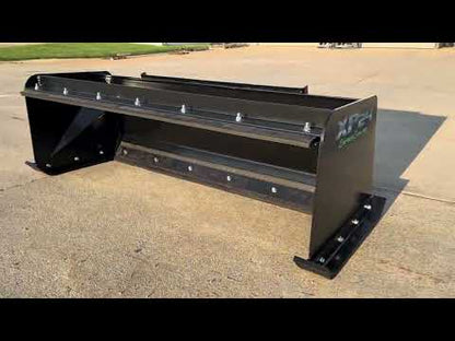 Express Steel | Pullback Snow Pusher | Model 72" XP24 | SKU ES924PB06 | Width 72" | Horsepower 25+ | Hydraulic Flow 0 To 25 GPM | For Tractors, Mini & Full-Size Skid Steers, Loaders