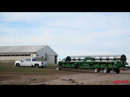 Demco All Wheel Steer Combine Header Transport Trailers | HT38AWS, HT42AWS & HT48AWS Models | GVW  21,000 lbs | For Tractors